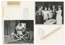 Lot of Twenty 10 x 8 Glossy Photos With Shemp as Third Stooge, From Various Films & Public Appearances -- One Photo Trimmed, Overall Very Good Condition -- List of 15 Films at NateDSanders.com
